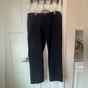 Twillory Men's Tailored Fit Navy Blue Dress Pants (38x32)